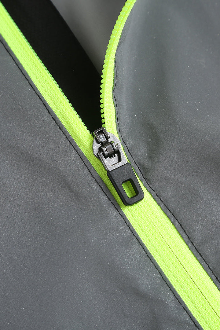 Men’s Reflective Windproof Gilet - Black