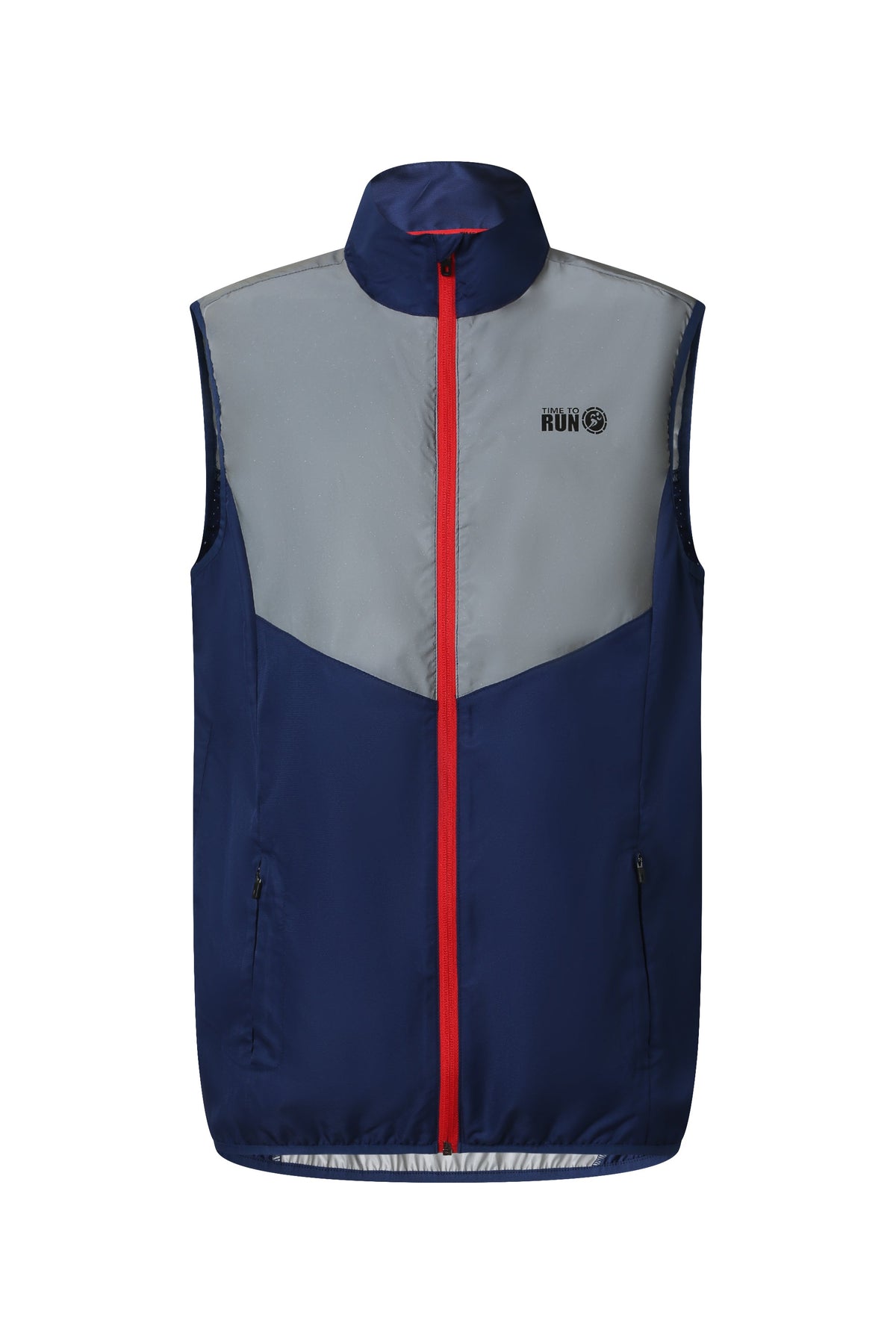 Men’s Reflective Windproof Gilet - Navy
