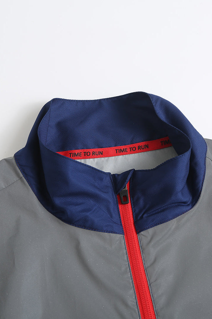 Men’s Reflective Windproof Gilet - Navy