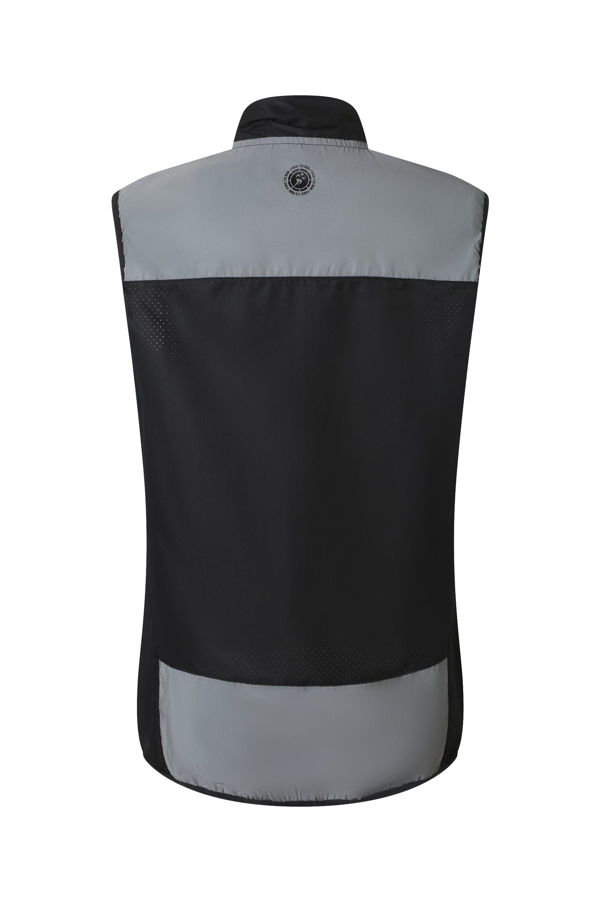 Women's Reflective Windproof Gilet - Black