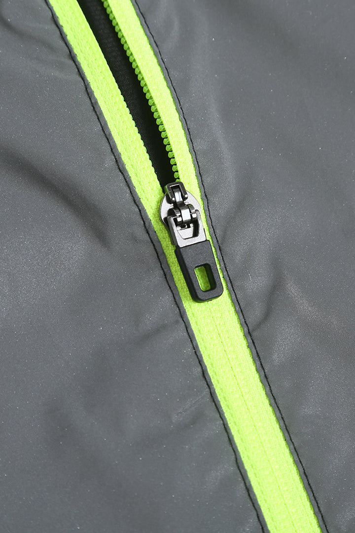 Women's Reflective Windproof Gilet - Black