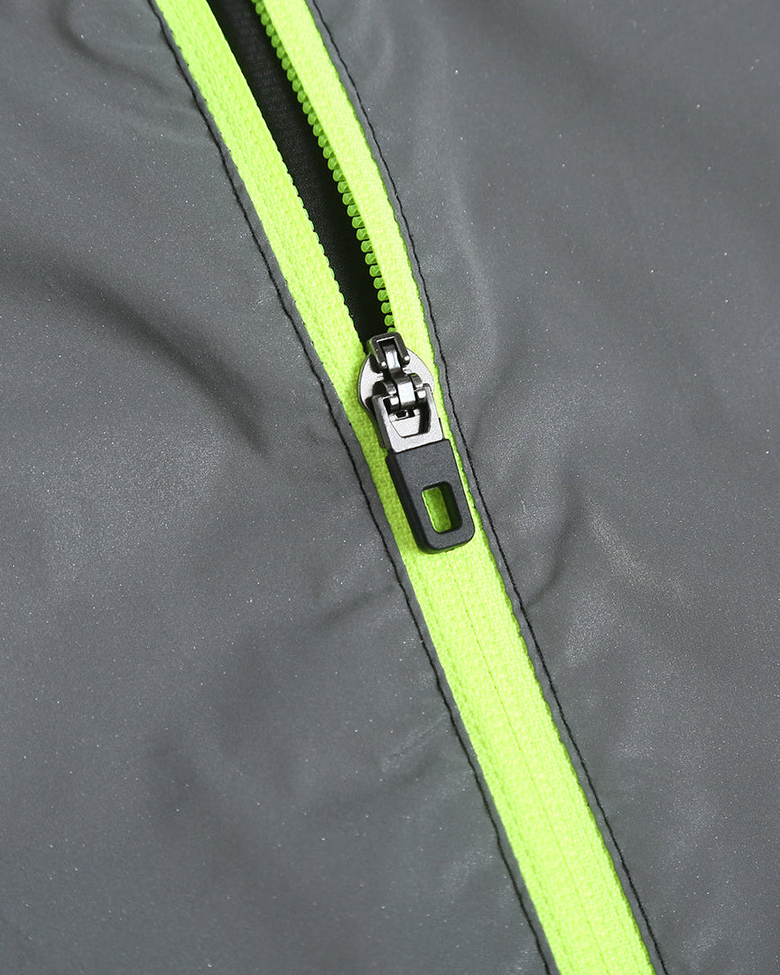 Women's Reflective Windproof Gilet - Black
