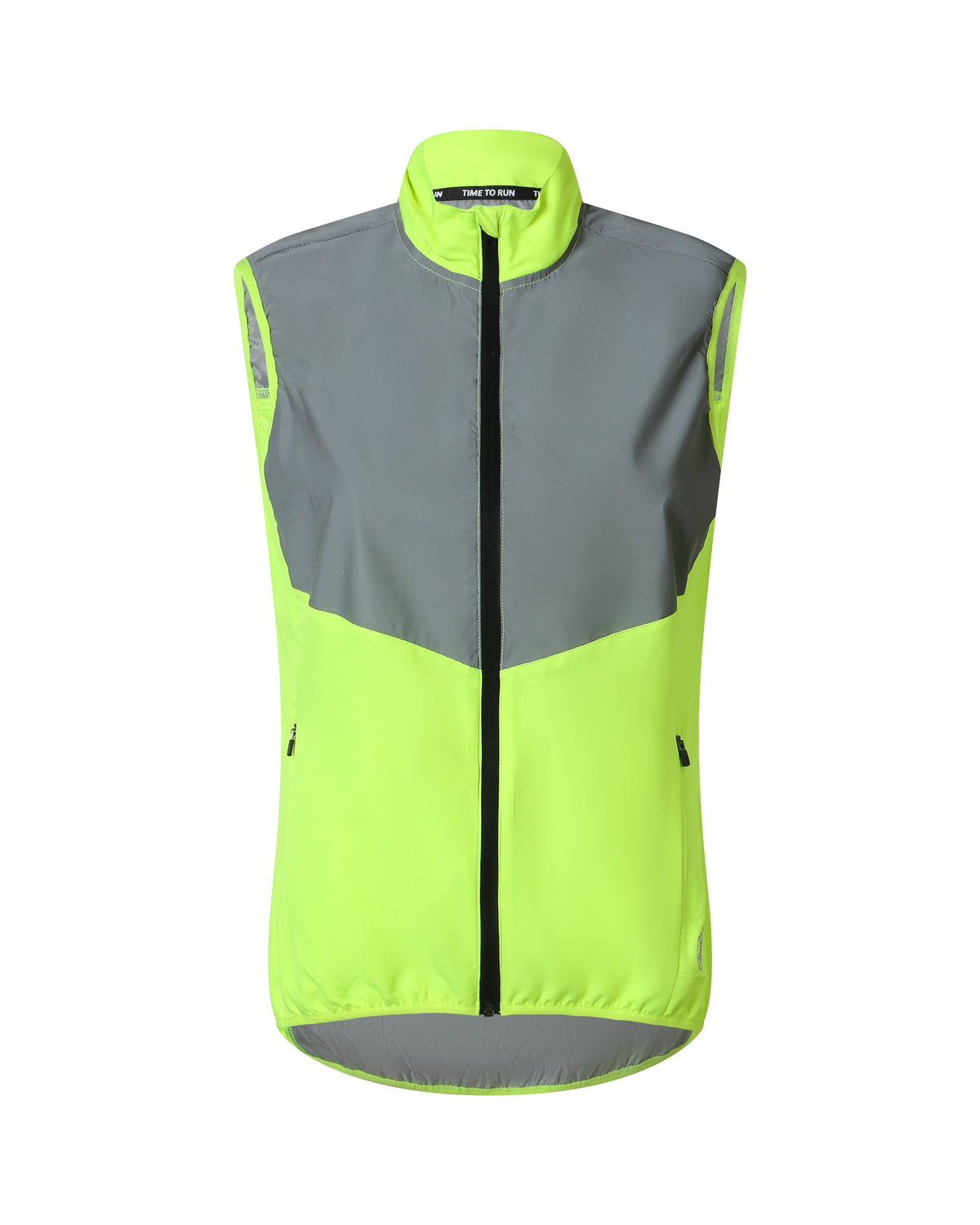 Women's Reflective Windproof Gilet - Lime
