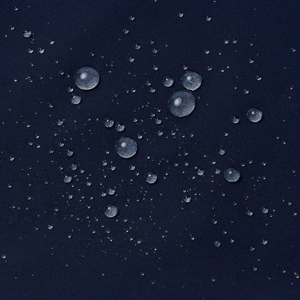 Men's Waterproof Pace Running Jacket - Lightweight Breathable Reflective Trim & Three Pockets - Peacoat