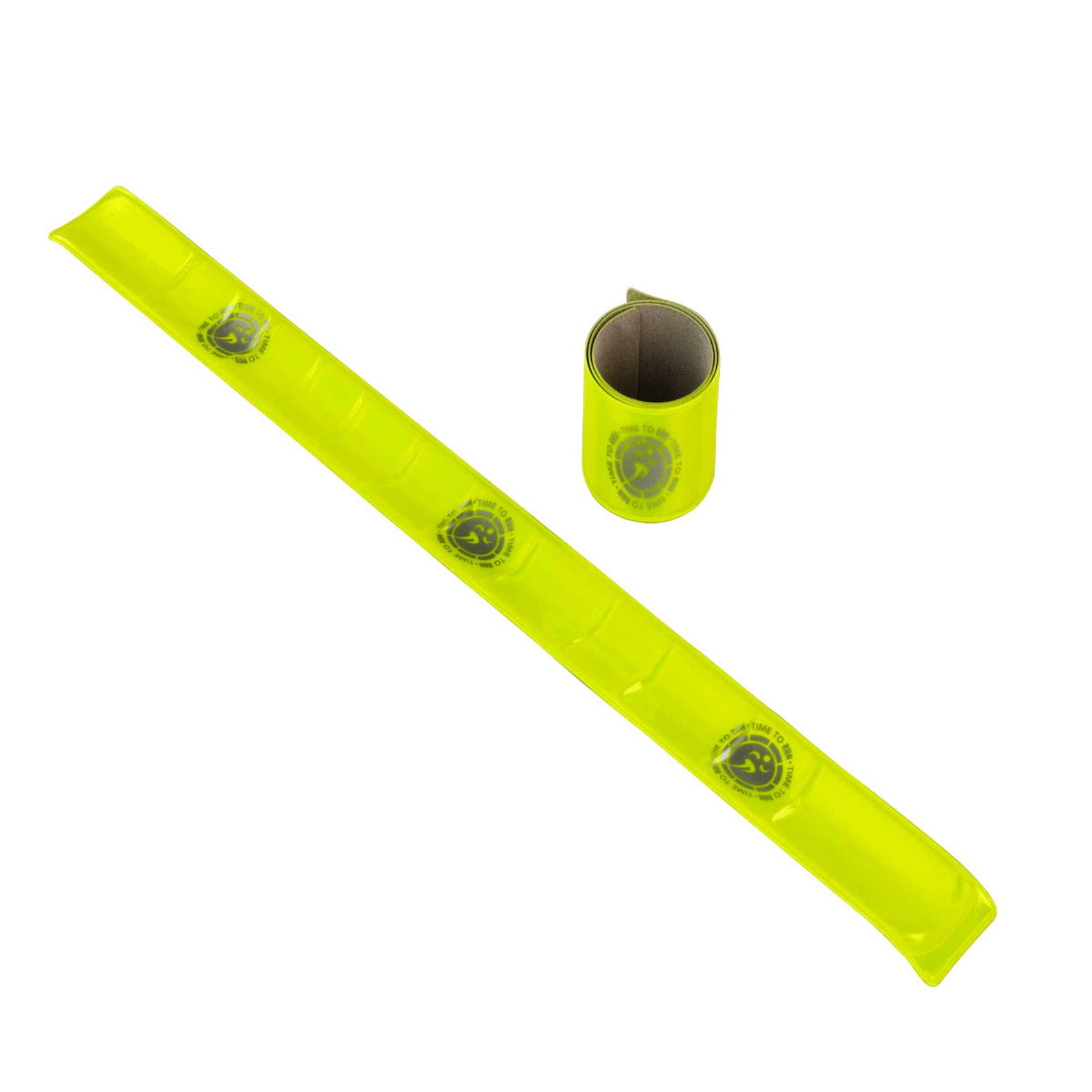 High Visibility Reflective Slap Wrap Armbands Pack Of Two