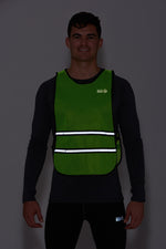 High-Vis Reflective Running Bib – Yellow