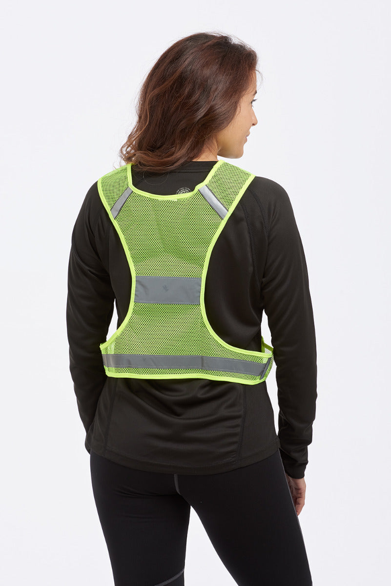 Reflective Running / Cycling / Sports Vest Bib High Visibility Scotchlite 3M Mesh