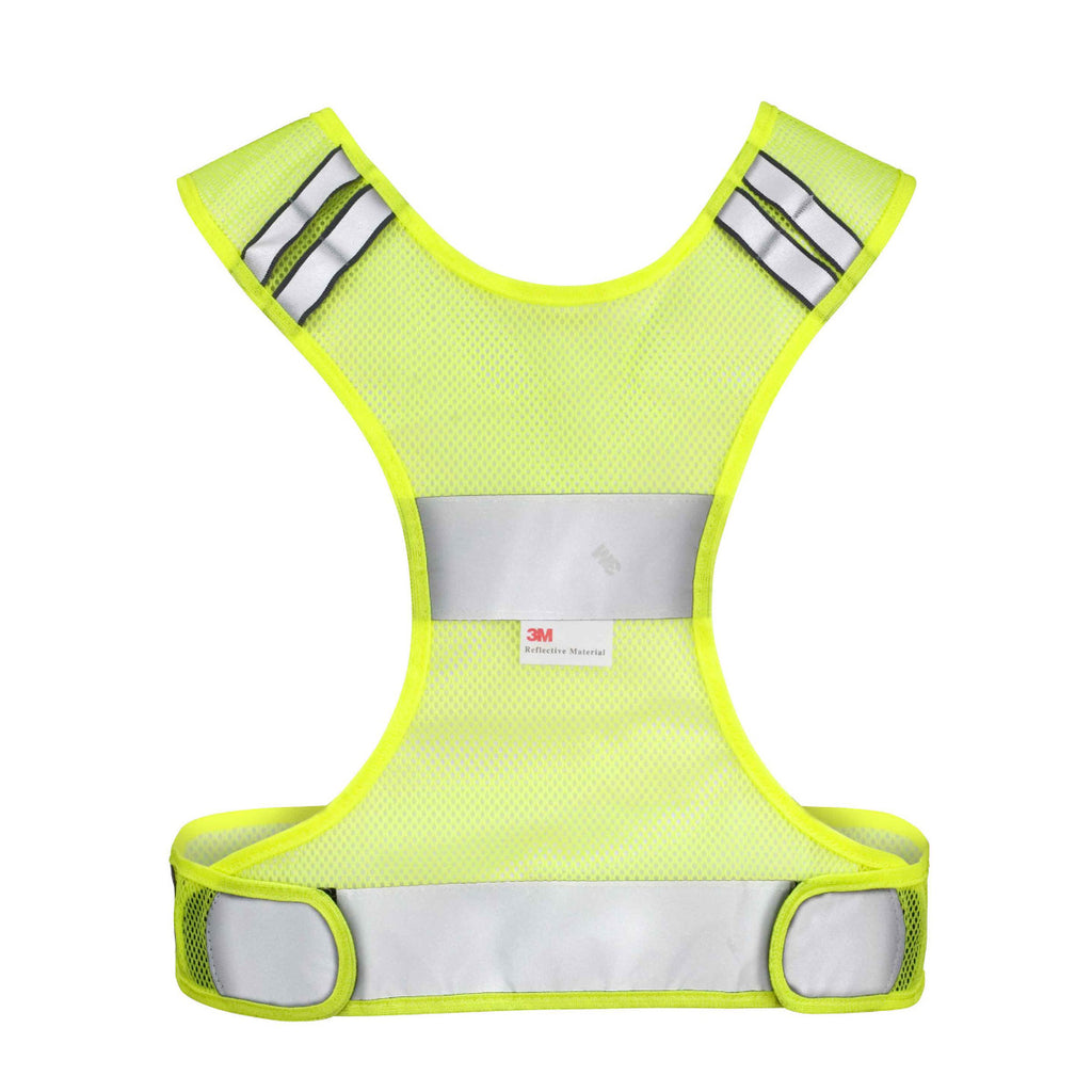 Reflective Running / Cycling / Sports Vest Bib High Visibility Scotchlite 3M Mesh