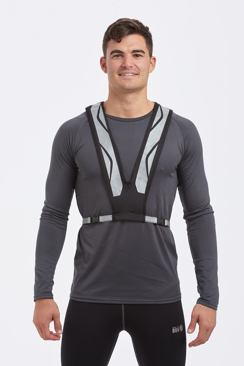 High Visibility Lycra Reflective Running Vest With Scotchlite