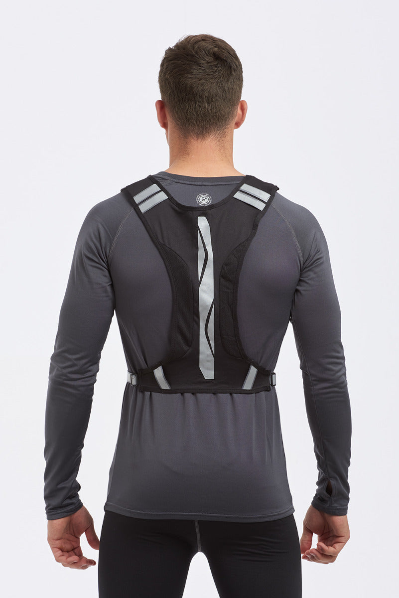 High Visibility Lycra Reflective Running Vest With Scotchlite