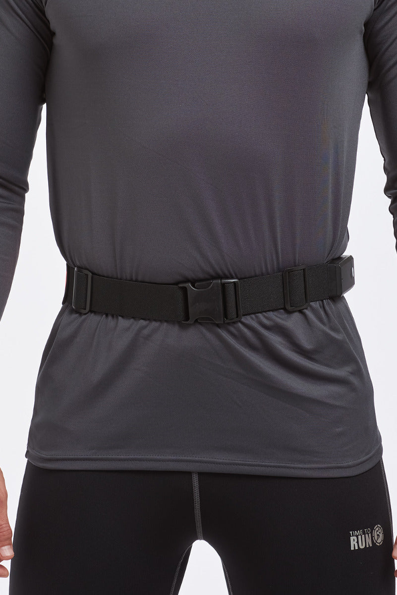 High Visibility USB Charged LED Runners Cyclists Belt Orange