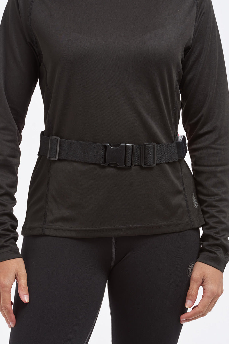 High Visibility USB Charged LED Runners Cyclists Belt Green