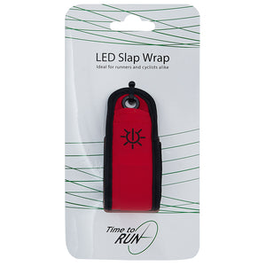 High Visibility Reflective Running Cycling LED Armband Pack of Two Red