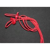Red Fleck Reflective Running & Triathlon Lock Laces