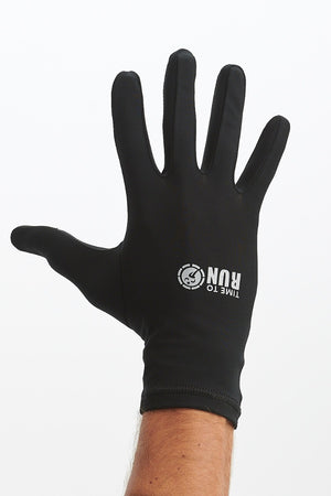 Lightweight Running Gloves With Touchscreen Function Black