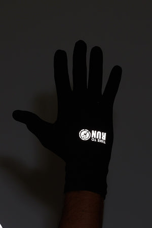 Lightweight Running Gloves With Touchscreen Function Black