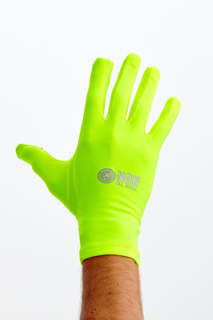 Lightweight Running Gloves With Touchscreen Function Yellow