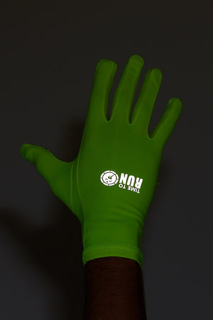 Lightweight Running Gloves With Touchscreen Function Yellow