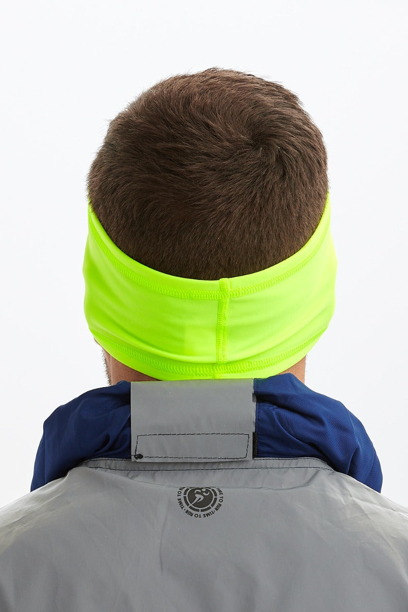 Time to Run Lightweight Running Headband Lime