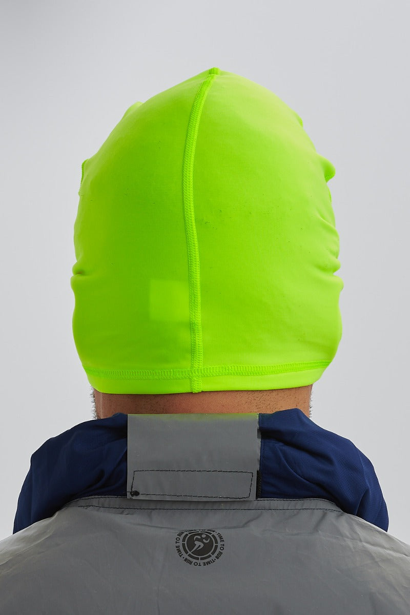 Time to Run Unisex Lightweight Quick Dry Running Hat Lime