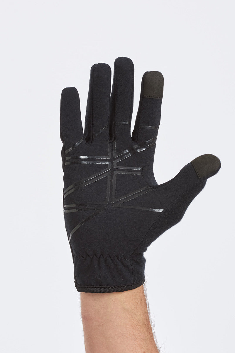 Windproof Pro Spirit Reflective Running-Cycling Glove-Black