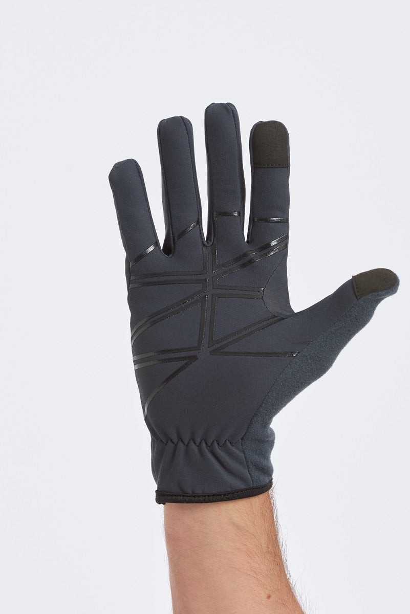 Windproof Pro Spirit Reflective Running/Cycling Glove-Charcoal Grey