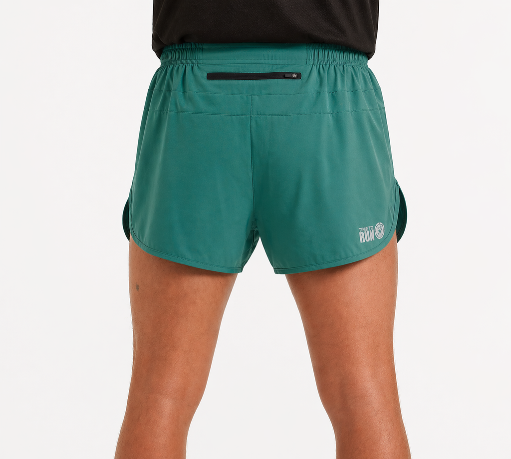 Men's 2.5" Split Pace Spirit Running/Gym/Athletic Shorts-Bayou