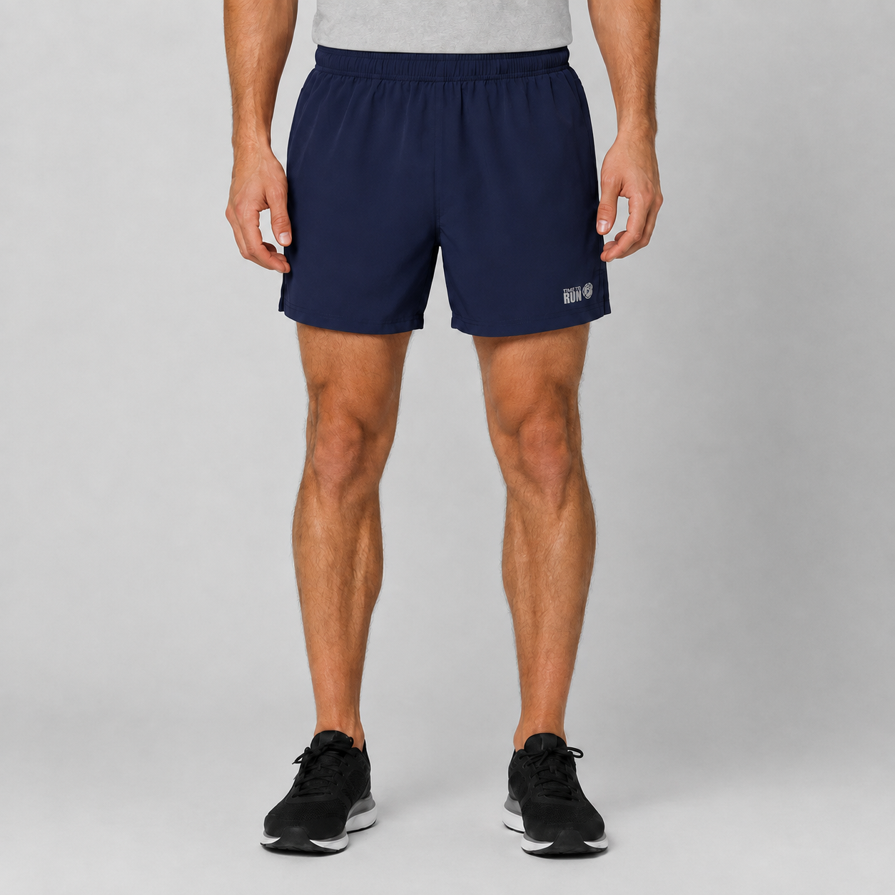 Men's 4" Running & Training Shorts - Navy Blue