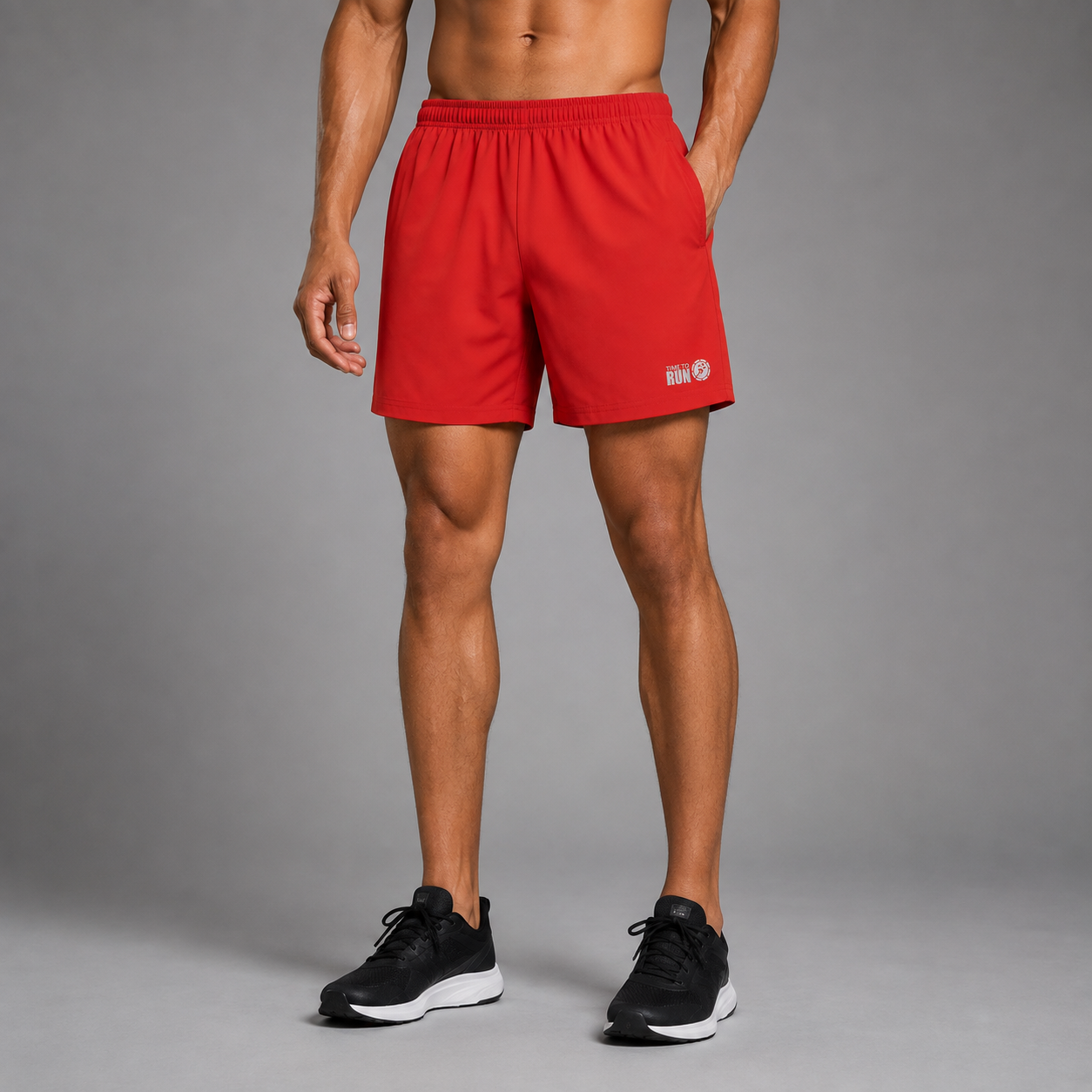 Men's Trail Shorts - Red