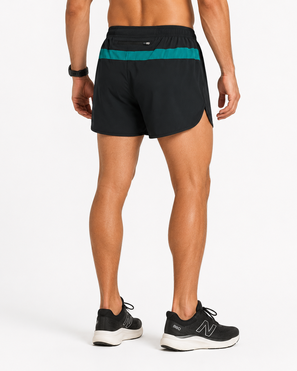 Men's 2.5" Shorts - Black/Green