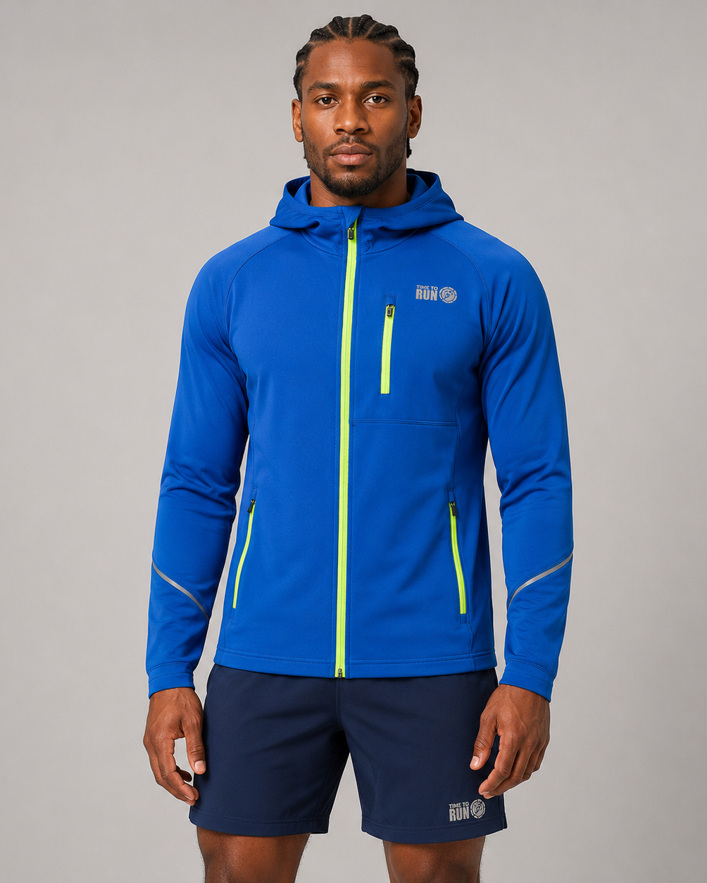 Men's Thermal Jacket - Steel Blue