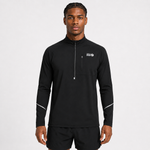 Men's Long Sleeve Thermal Running Top - Black
