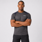 Men's Short Sleeve Running T-Shirt - Grey