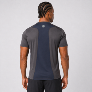 Men's Short Sleeve Running T-Shirt - Grey