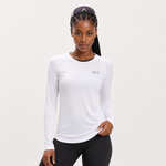 Women's Long Sleeve Running T-Shirt - White