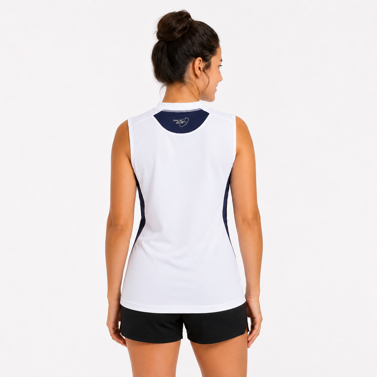 Women's Sleeveless Running T-Shirt - White