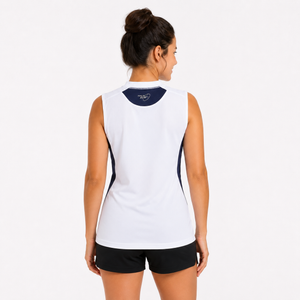 Women's Sleeveless Running T-Shirt - White