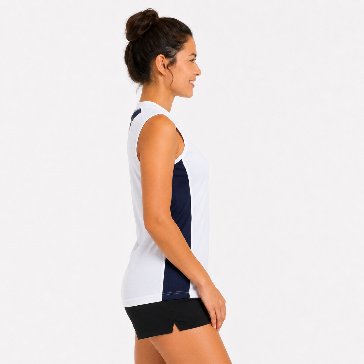 Women's Sleeveless Running T-Shirt - White