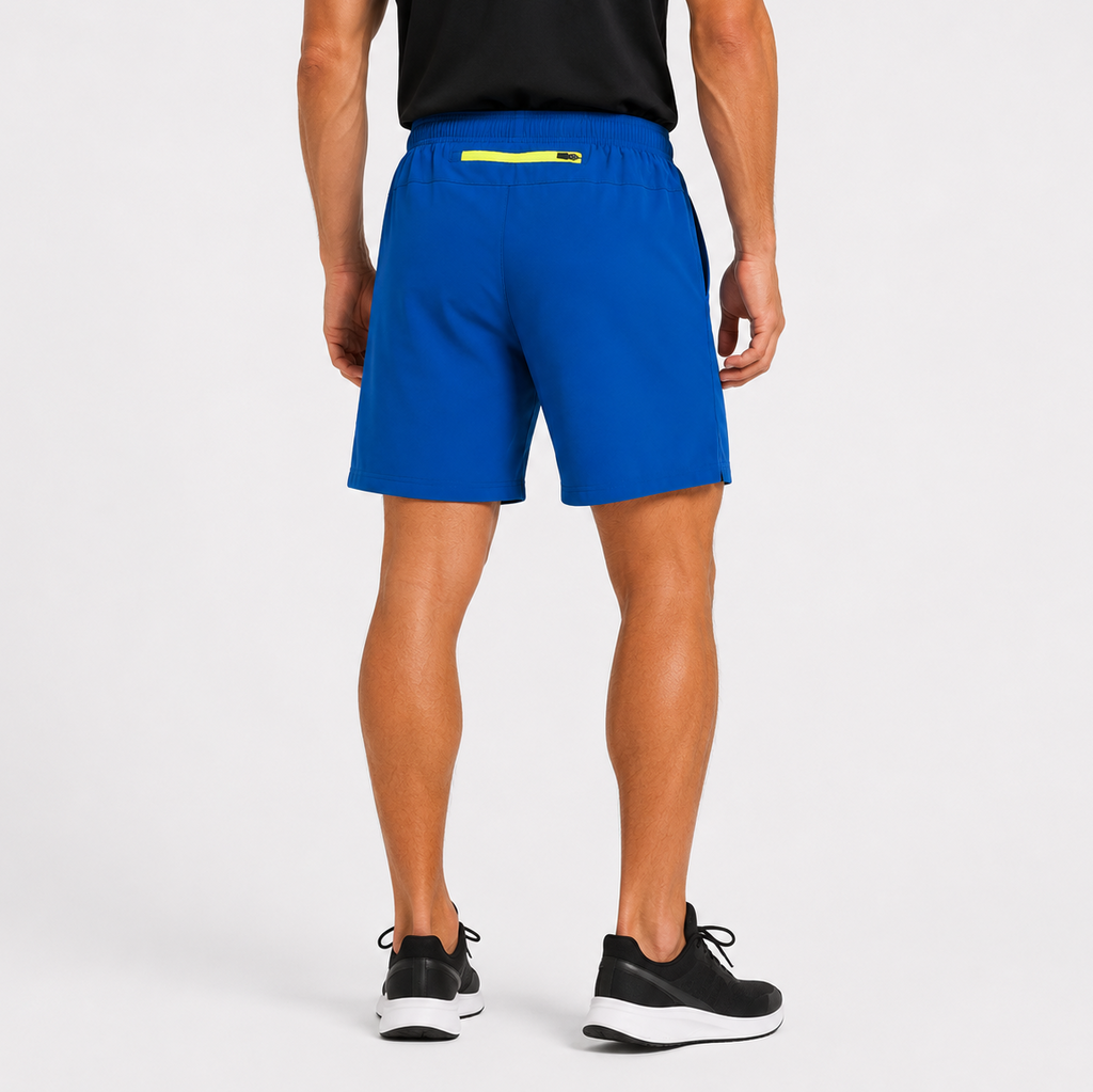 Men's 2-in-1 Trail Running Shorts – Steel Blue