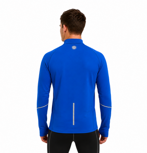 Men's Long Sleeve Thermal Running Top - Blue