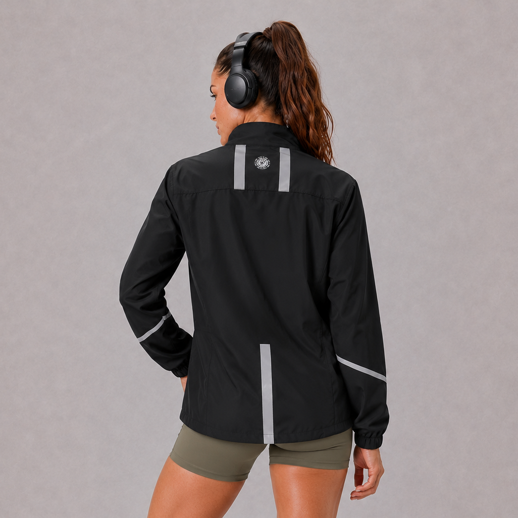 Women's Windproof Jacket - Black