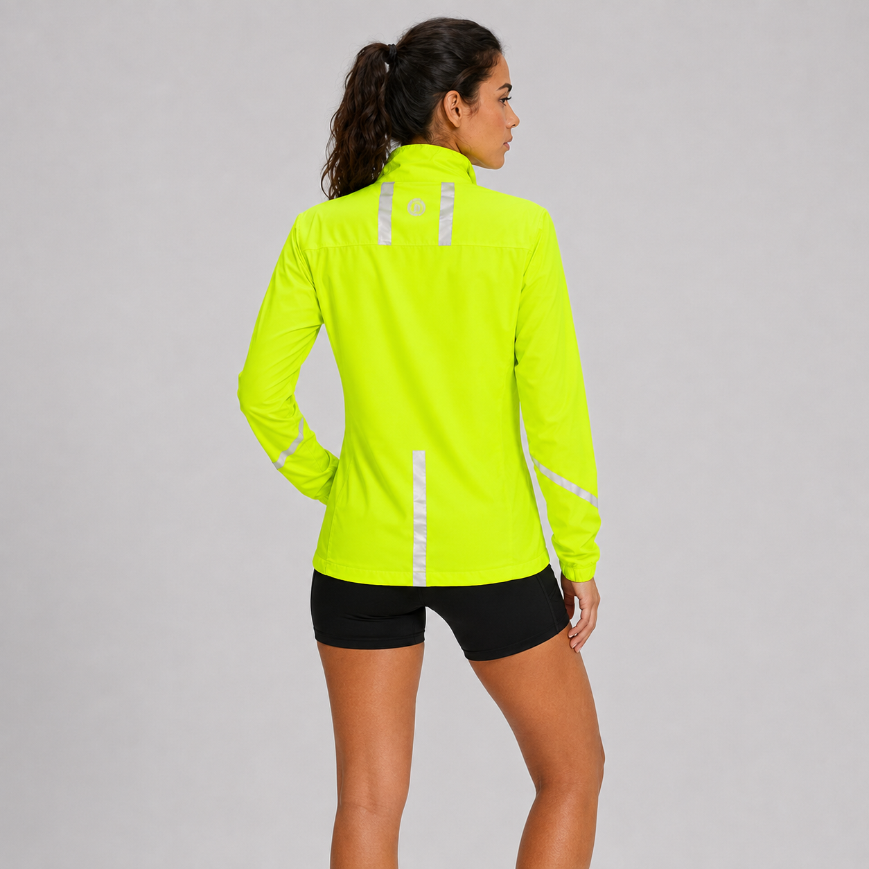 Women's Windproof Jacket - Lime Green