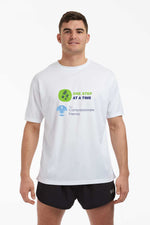 Men's Short Sleeved Compassionate Friends Running T Shirt White