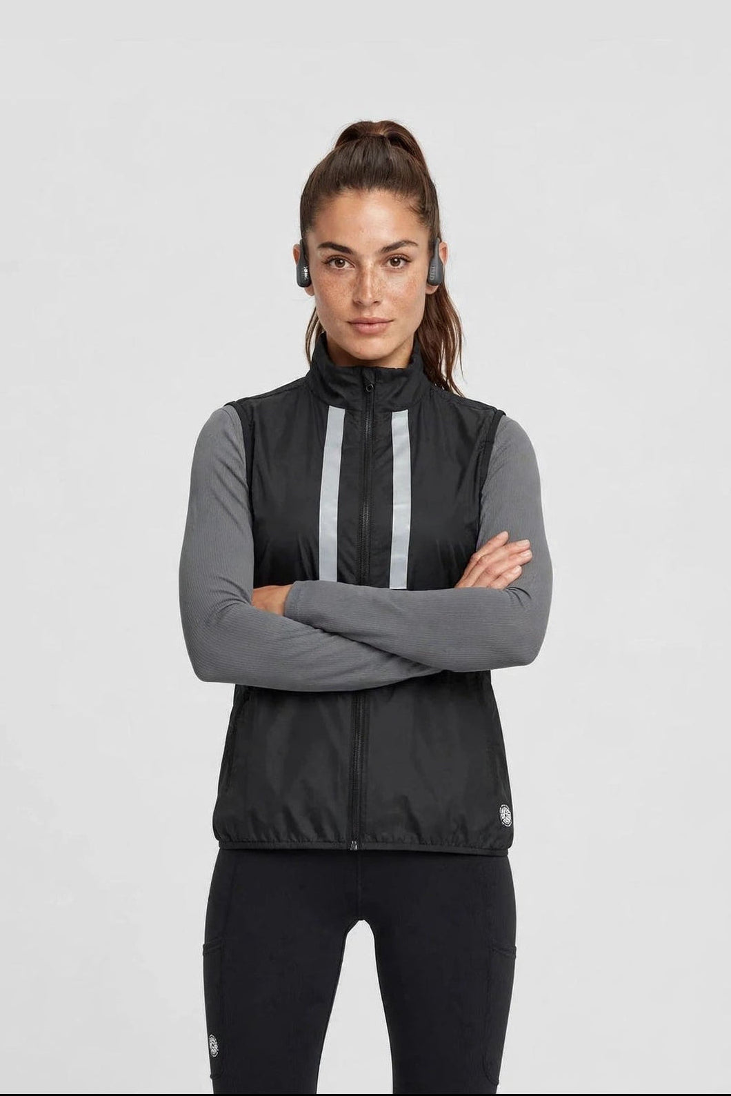 Women's Windproof Gilet - Black