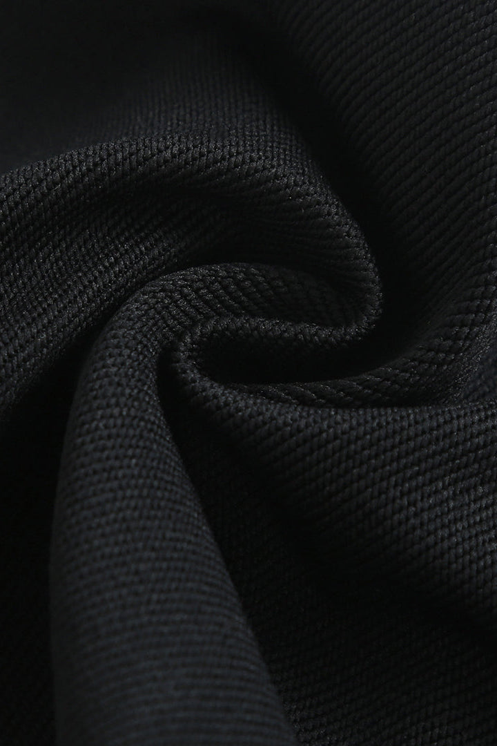 Men's Reflective Tights - Black/Lime