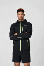 Men's Thermal Jacket - Black/Lime