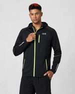 Men's Thermal Jacket - Black/Lime