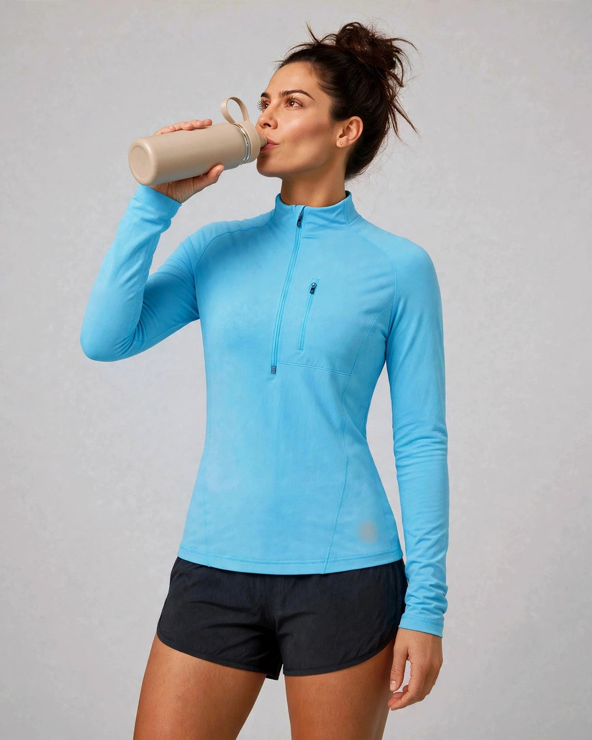 Women's Thermal Top - Light Blue