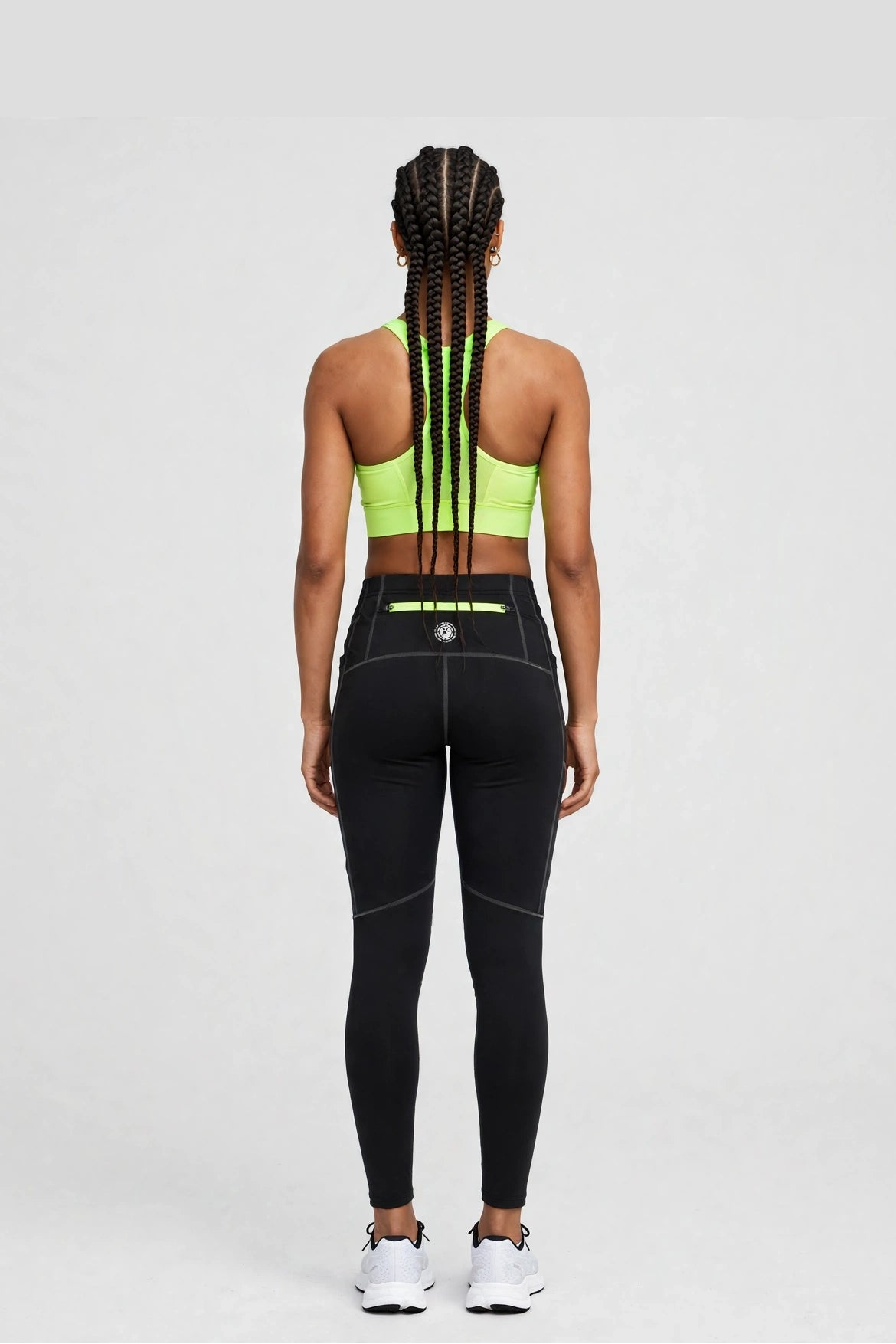 Women's Pro Spirit Running Tights - Black