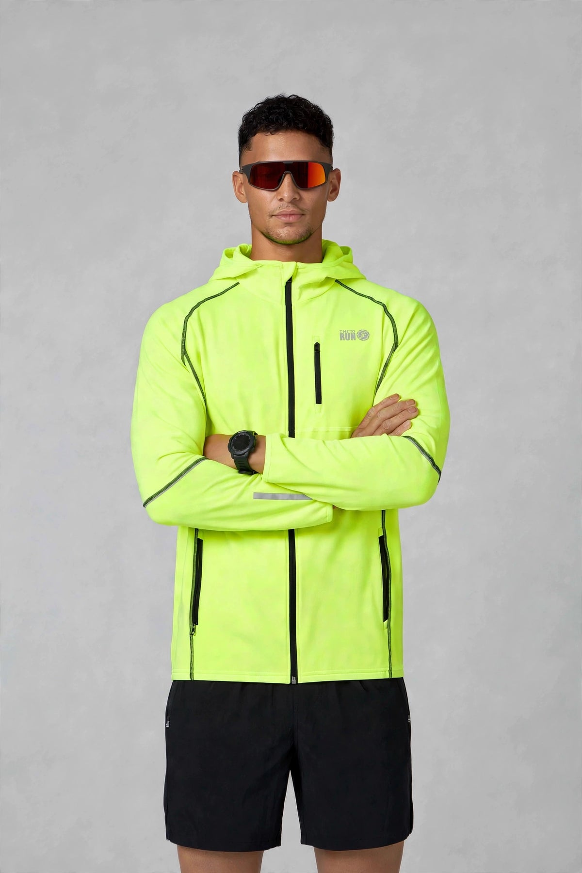 Men's Thermal Jacket - Lime Green
